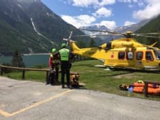 CERESOLE REALE - Escursionista precipita in quota: salvato dal soccorso alpino sulla Cima della Ciarma - FOTO