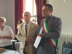 CASTELLAMONTE - Cittadinanza benemerita per Alfeo Ciolli - FOTO