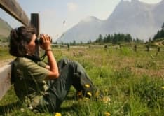 PARCO GRAN PARADISO - Milena Bethaz alla cerimonia di consegna del titolo di Cavaliere