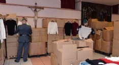 GUARDIA DI FINANZA - Donati al Cottolengo di Torino oltre 12 mila capi sequestrati