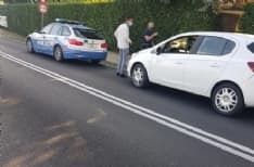 RIVAROLO-CASTELLAMONTE - Camion tampona carro funebre. Altro incidente sulla 460