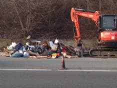 LOMBARDORE - Via i rifiuti dalle piazzole dell'ex 460 - FOTO