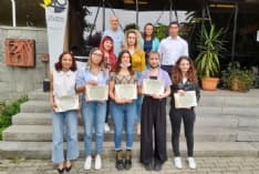 CASTELLAMONTE - Concorso «Sensazioni di pelle»: premiate le studentesse del Faccio - FOTO