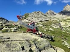 CERESOLE - Spettatore della Ultra SKy Marathon finisce al Cto