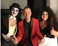 CUORGNE' - Elisa Bernardi Ghisla ed Enrico Faletti alla corte di Arturo Brachetti per «Buonissima 2021»  -FOTO