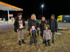 CASTELLAMONTE - In fuga dalla guerra in Ucraina: tre mamme e cinque bambini salvati dai volontari de «La Memoria Viva» - FOTO e VIDEO