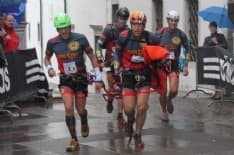 MONTAGNA - La delegazione Canavesana del soccorso alpino alla «Dolomiti Rescue Race»