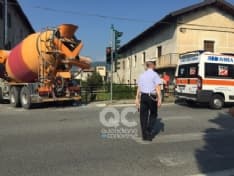 MONTALTO DORA - Ciclista schiacciato da una betoniera