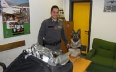 CASELLE - Il fiuto dei cani incastra lo spacciatore - VIDEO