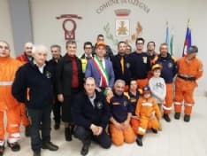OZEGNA-CUORGNE - Festa di Santa Barbara per volontari Aib e Vigili del fuoco - FOTO