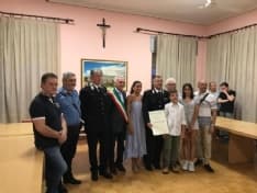 BOLLENGO - L'appuntato scelto Alessandro Manganiello Cavaliere della Repubblica - FOTO