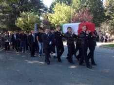 SAN GIUSTO CANAVESE - Più di 1500 persone hanno salutato il maggiore Alessandro Dotto - FOTO e VIDEO