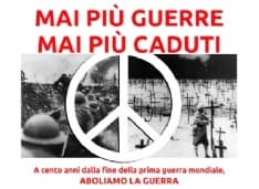 CANAVESE - Pacifisti in piazza: «4 Novembre giornata di lutto»