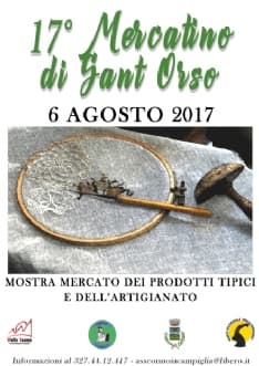 VALPRATO SOANA - A Campiglia torna il Mercatino di Sant’Orso