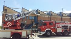 MAPPANO - Incendio nell'area industriale di via Cottolengo