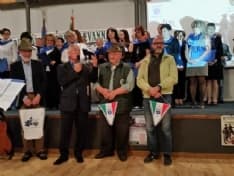 CUORGNE' - Il doveroso omaggio agli Alpini del Canavese