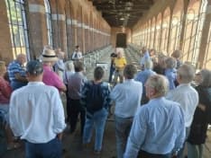 CHIVASSO - 35 ingegneri olandesi ospiti in città - FOTO