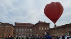 AGLIE' - Una mongolfiera per osservare il paese dall'alto - FOTO