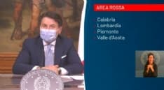 ALLARME COVID - PIEMONTE NELLA ZONA ROSSA: SARA' LOCKDOWN DA VENERDI - LA CONFERENZA STAMPA DI CONTE