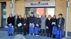RIVAROLO CANAVESE - Consegnate le cinque borse di studio della Fondazione RivaBanca - FOTO