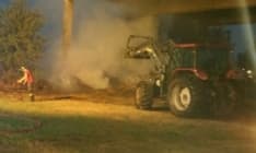 LEINI - Un altro incendio di rotoballe. Indagini in corso