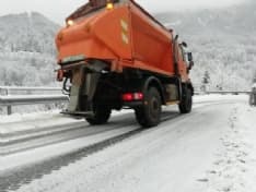 CANAVESE - Prima neve, la viabilità metropolitana al lavoro sulle strade della provincia