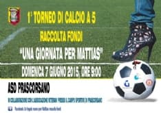 RIVAROLO-PRASCORSANO - Un torneo benefico per aiutare il piccolo Mattias