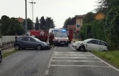 RIVAROLO - Incidente sulla 460: una ragazza ferita - FOTO
