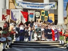 CUORGNE' - Giovani cavalieri, tamburini e arcieri crescono: il Torneo di Maggio pronto al gran finale - FOTO