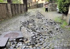 SETTIMO VITTONE - Tempesta d'acqua: gravi danni alla condotta fognaria. Partono i lavori