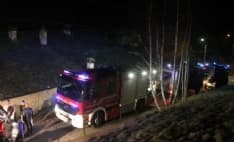 ALICE SUPERIORE - Furioso incendio devasta un'abitazione