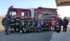 CUORGNE' - I vigili del fuoco in festa per Santa Barbara - FOTO