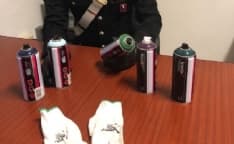 RIVAROLO - Tenta di imbrattare i treni della Canavesana alla stazione Gtt: denunciato dai carabinieri