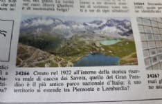CERESOLE REALE - Il cuore del Parco nazionale del Gran Paradiso sulla «Settimana Enigmistica»