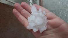 METEO CANAVESE - Pazzesca grandinata tra Castellamonte e Rivarolo: chicchi di ghiaccio come albicocche - FOTO e VIDEO