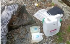 CANDIA-SALERANO - Rifiuti abbandonati ovunque: lo sdegno e la rabbia dei sindaci - FOTO