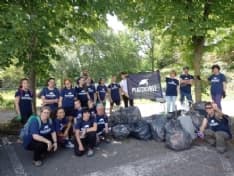 RIVAROLO CANAVESE - Liceali e volontari Plastic Free ripuliscono la città da 200 chili di rifiuti - FOTO