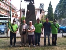 CUORGNE' - Gli Alpini e l'Anpi hanno incontrato Lidia Maksymowicz - FOTO