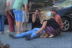 CUORGNE' - Un uomo di Favria investito mentre attraversa la strada vicino al bar Umberto - FOTO