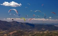 CUORGNE' - Si apre la nuova stagione del volo in deltaplano e parapendio