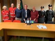 BALDISSERO - Il tiro a volo «Peroglio» dona un defibrillatore al paese