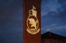 LEINI' - In ricordo del Grande Torino il simbolo del Toro club sulla torre - FOTO