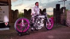 GIRO D'ITALIA - Ecco «Maliarosa», la moto «Made in Canavese» destinata al vincitore del Giro - FOTO e VIDEO