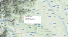 SCOSSA DI TERREMOTO IN CANAVESE MAGNITUDO 2,7