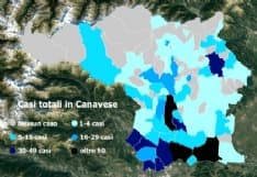 CORONAVIRUS IN CANAVESE - Altri due morti a Volpiano: aumentano i positivi in molti Comuni - LA MAPPA