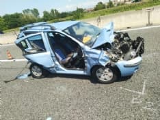 TANGENZIALE TORINO - Autoscontro allo svincolo di Caselle: tre feriti e code - FOTO