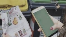 LEINI' - I rifiuti adesso si gettano con il telefono cellulare