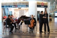 CASELLE - Gli artisti del Teatro Regio inaugurano il pianoforte - FOTO