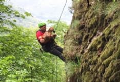 QUINCINETTO - Soccorso alpino salva tre cani dispersi sui monti - FOTO