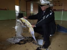 MAPPANO - Idioti in azione devastano l'ex asilo - FOTO